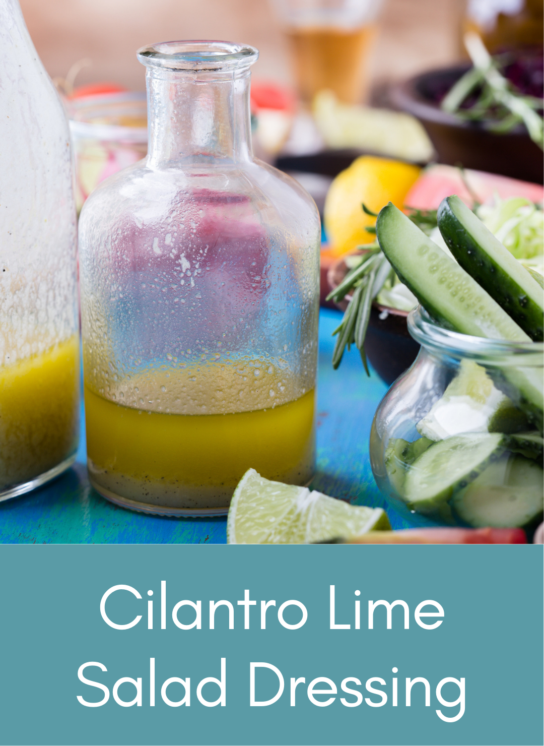 Whole food plant based cilantro lime salad dressing Picture with link to recipe