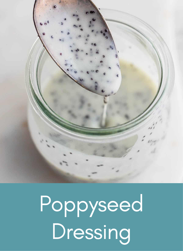 Vegan whole food poppyseed dressing Picture with link to recipe