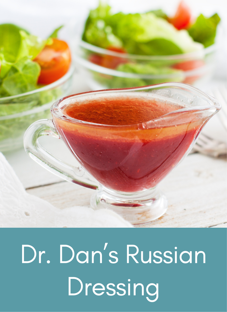 Dr. Dan's Russian Dressing Picture with link to recipe