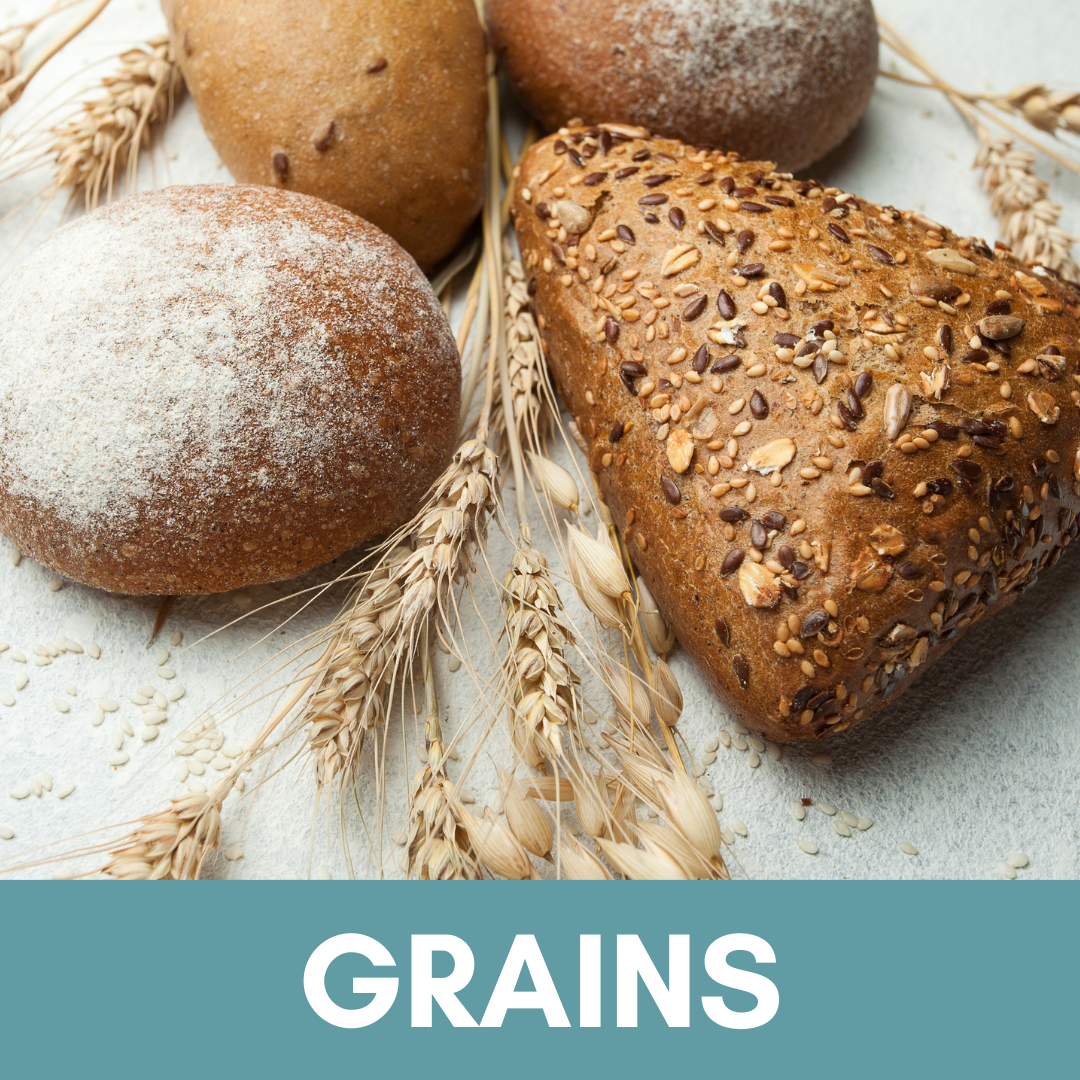 Various whole grain breads Picture with link to grain and bread recipes