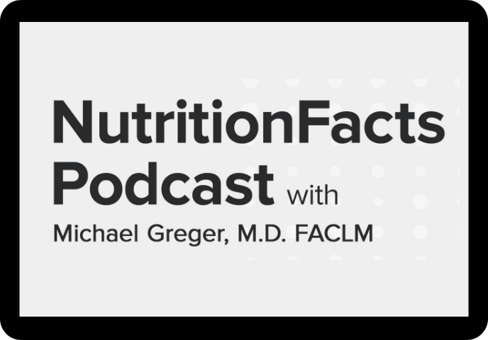 NutritionFacts Podcast with Michael Greger MD Picture with link