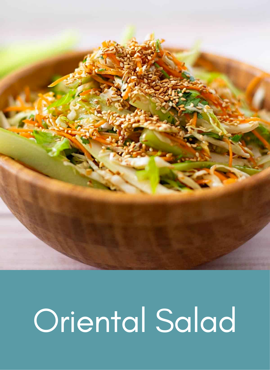 Oriental sesame salad Picture with link to recipe