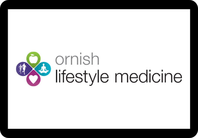 Ornish Lifestyle Medicine website logo Picture with link