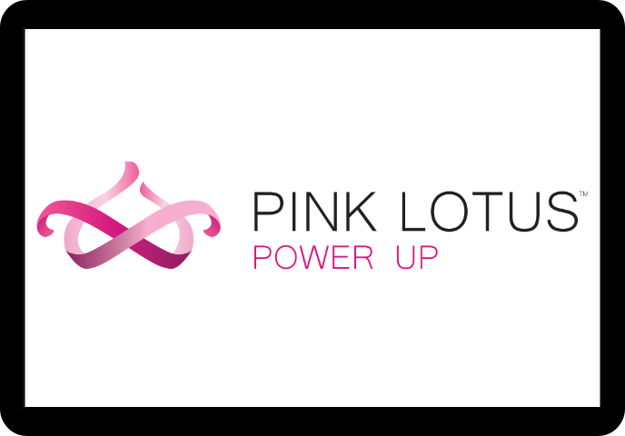 Kristi Funk's Pink Lotus Power Up website logo Picture with link