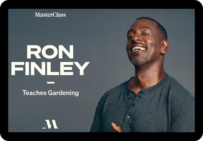 Ron Finley Teaches Gardening Masterclass Picture with link