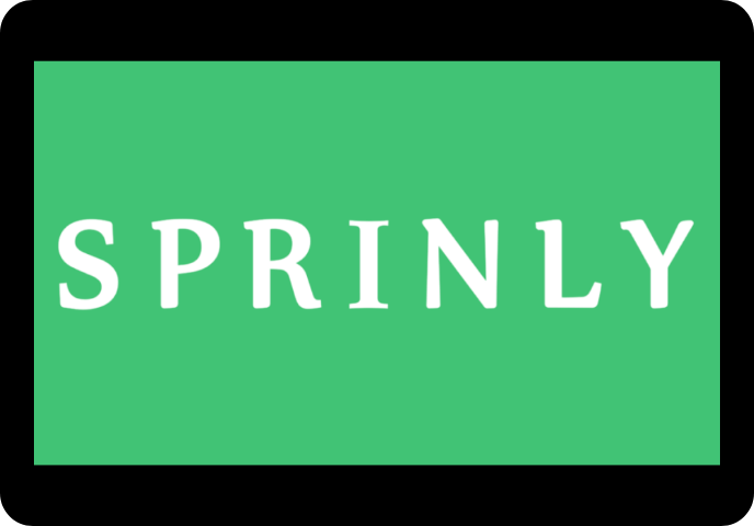 Sprinly Meal delivery logo Picture with link